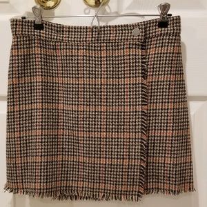 Plaid Mini Skirt